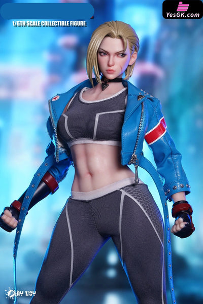 Street Fighter 1/6 Fighting Female Warrior Cammy White P027 Action Figure - PLAY TOY Studio [Pre-Order Closed] Street