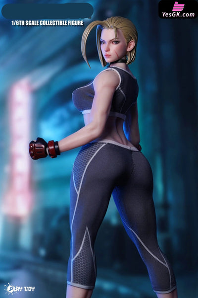 Street Fighter 1/6 Fighting Female Warrior Cammy White P027 Action Figure - PLAY TOY Studio [Pre-Order Closed] Street