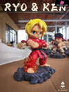 Street Fighter Ryu & Ken Chibi Statue - NINETY SEVEN Studio [In-Stock] Street Fighter