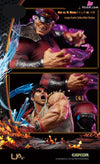 Street Fighter V Ryu Vs M.bison (Licensed) Resin Statue - Unique Art [Pre-Order]