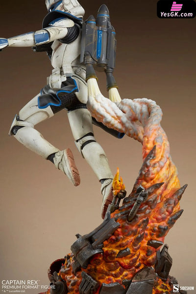 Star Wars Captain Rex Premium Format Figure By Sideshow Collectibles (Licensed) - Sideshow Studio