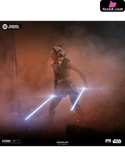 Star Wars Lucswr105324 Ahsoka Tano & Lucswr105224 Anakin Skywalker (Licensed) Statue - Iron Studio
