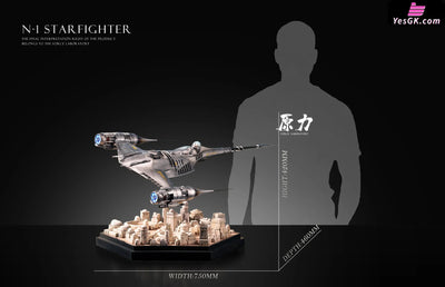 Star Wars Mandalorian N1 Starfighter Resin Statue - Force Studio [Pre-Order]