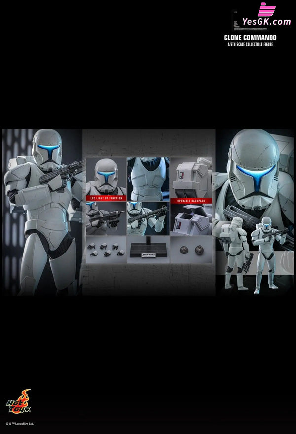 Star Wars: The Bad Batch Clone Commando 1/6Th Scale Collectible Figure - Hottoys Studio [Pre-Order]