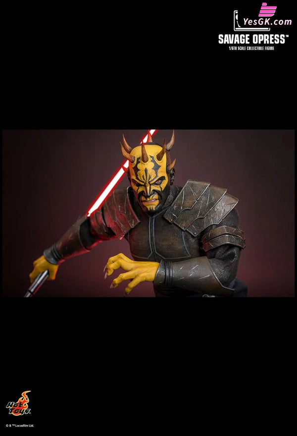 Star Wars: The Clone Wars Savage Opress 1/6 Scale Collectible Figure Tms136 - Hottoys Studio