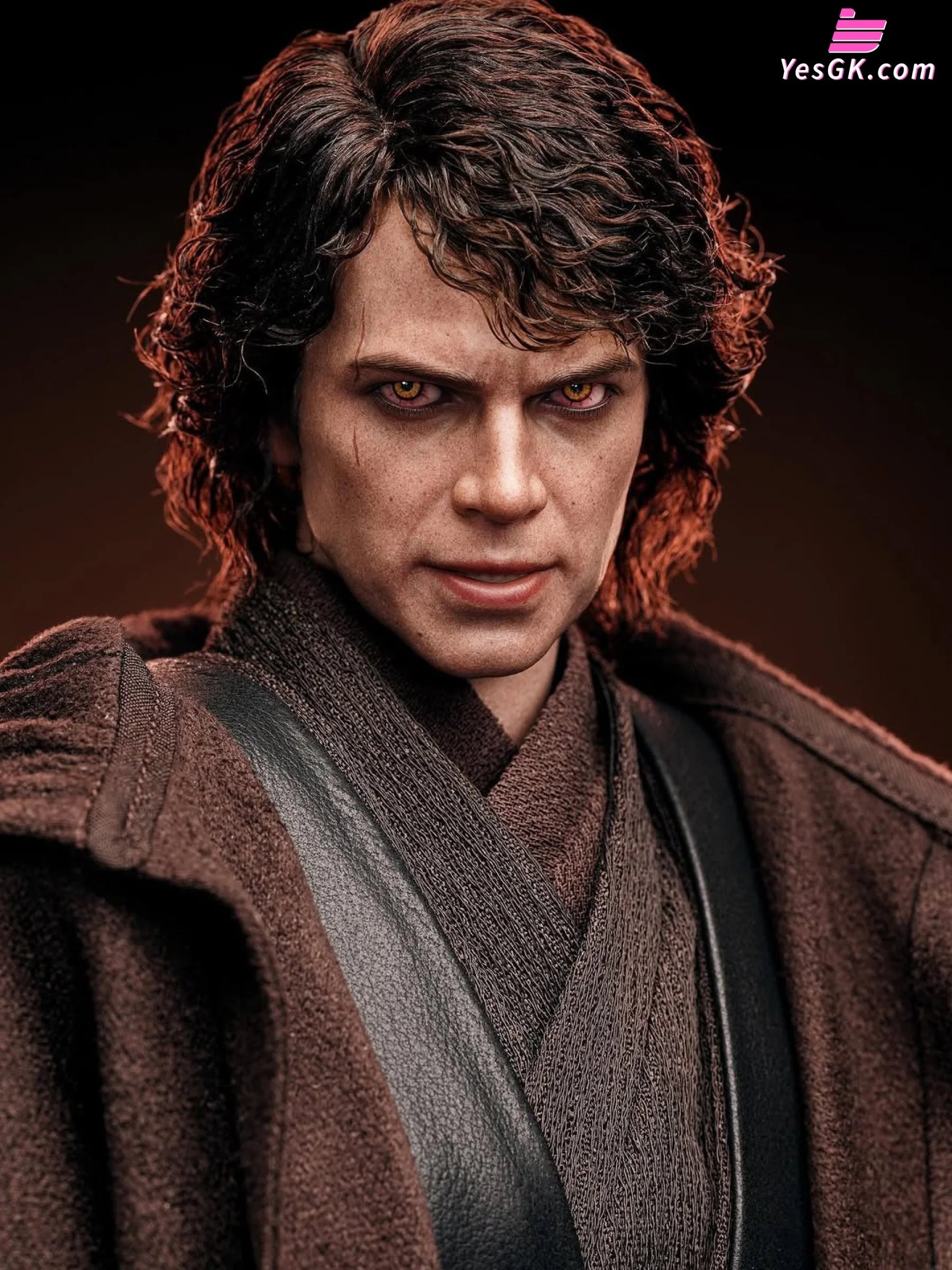 TOPO STUDIO TP026 ② / ホットトイズ アナキン Star Wars TP026 Anakin Skywalker Moving Eyes & Robe & Genuine