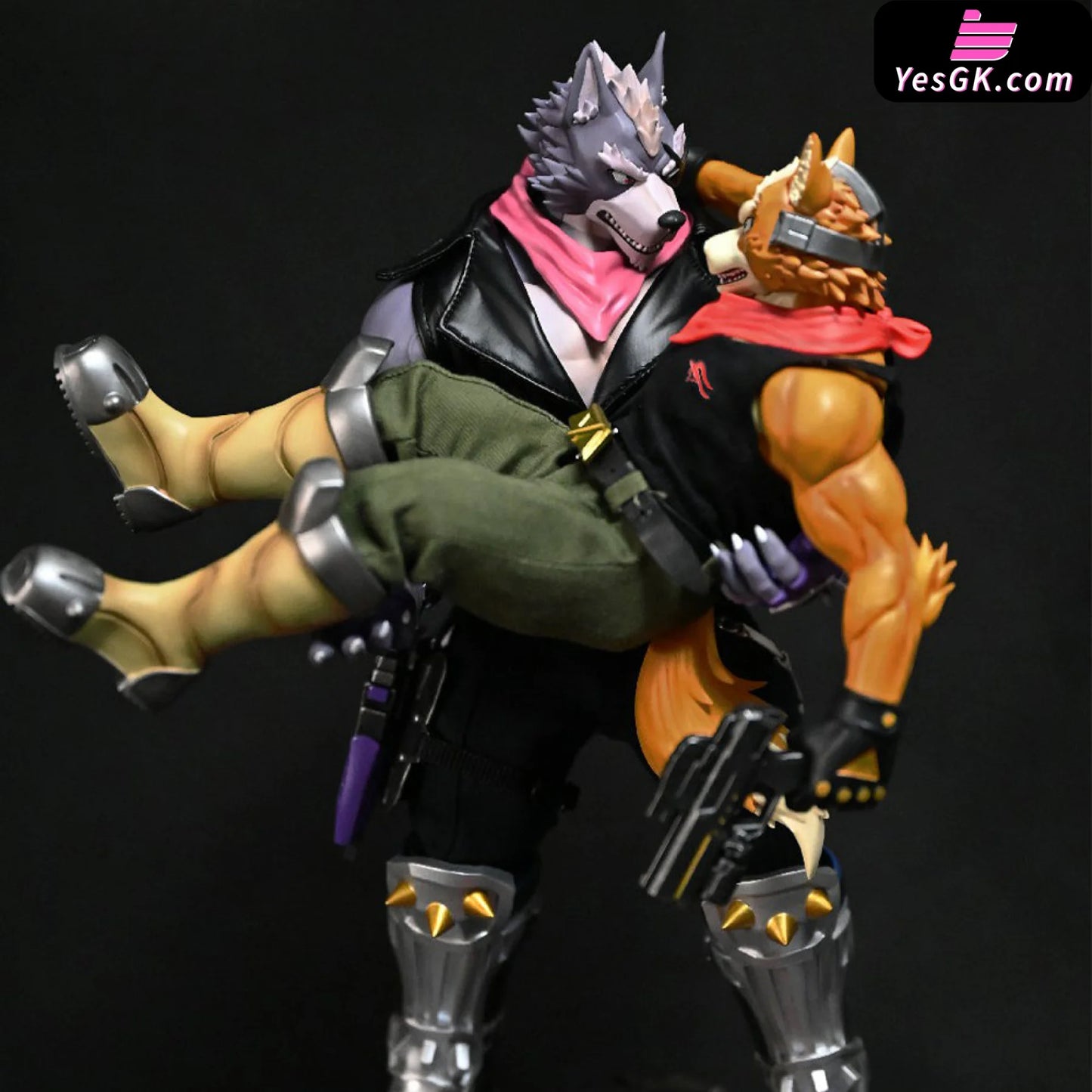 Starfox Double Action Figure Action Figure - Shibadon Studio [Pre-Order] Deposit / 1/6 Scale Nsfw