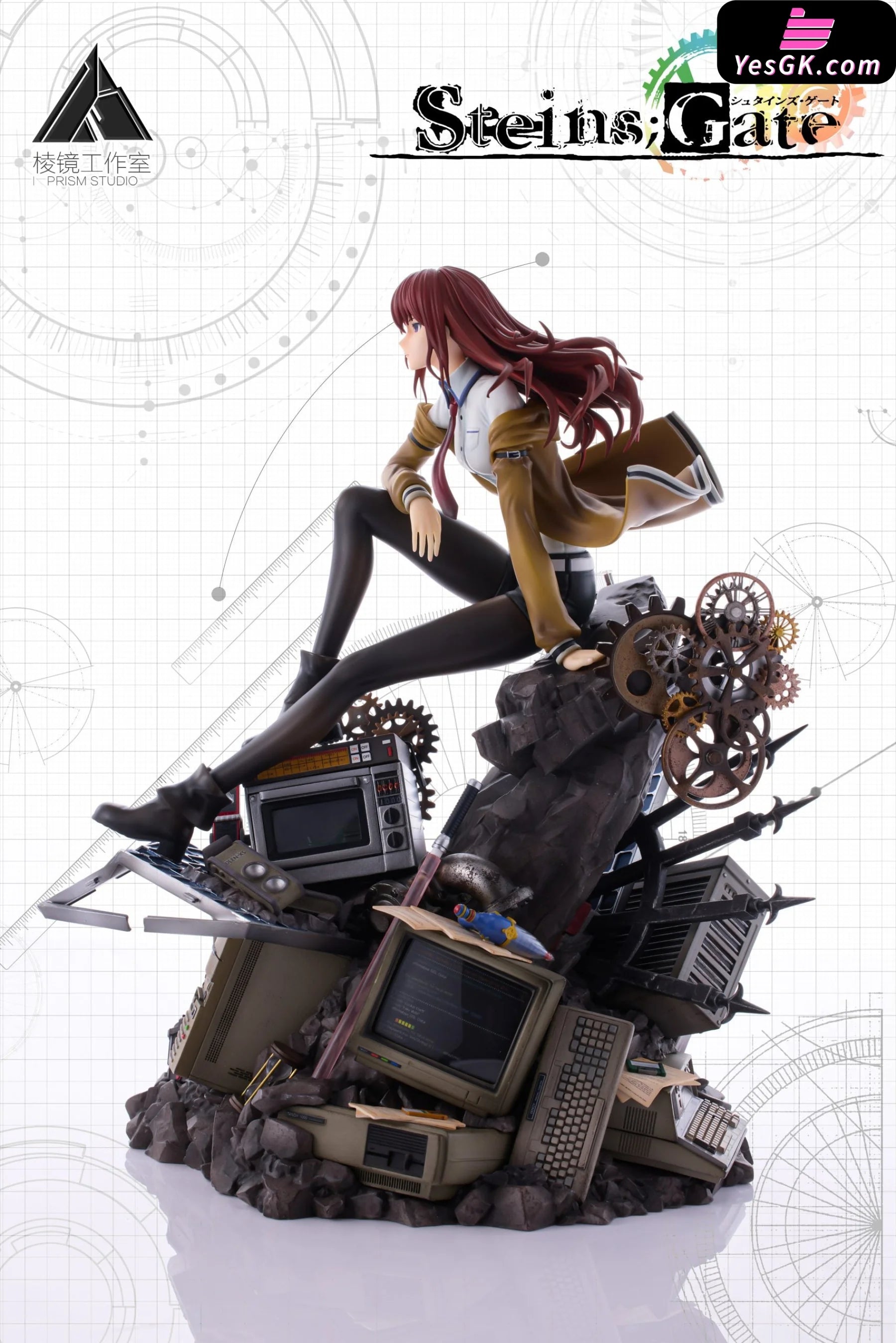 Steins;Gate Makise Kurisu Resin Statue - Prism Studio [Pre-Order] Deposit / Animation Version Others