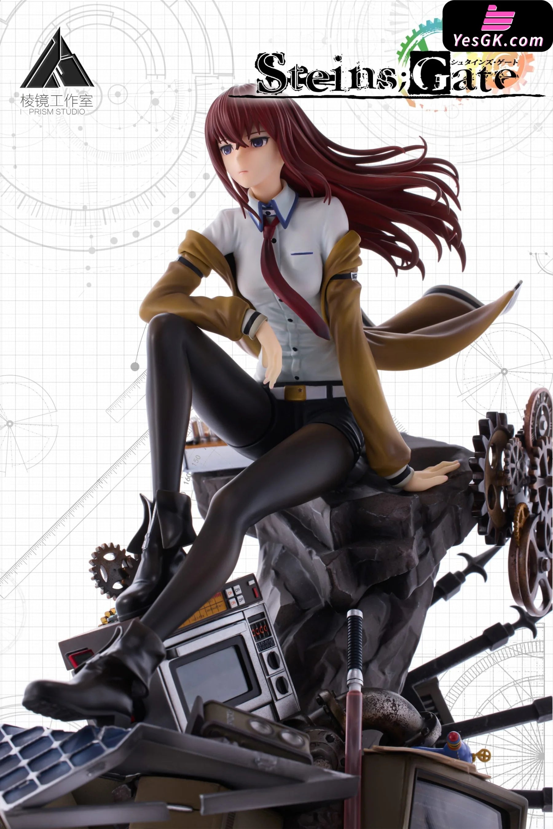 Steins;Gate Makise Kurisu Resin Statue - Prism Studio [Pre-Order] Others