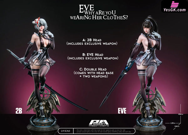 Stellar Blade Eve cos YoRHa No.2 Type B 1/4 GK Statue - PA Create Studio [Pre-Order] Deposit / C: Double head Others