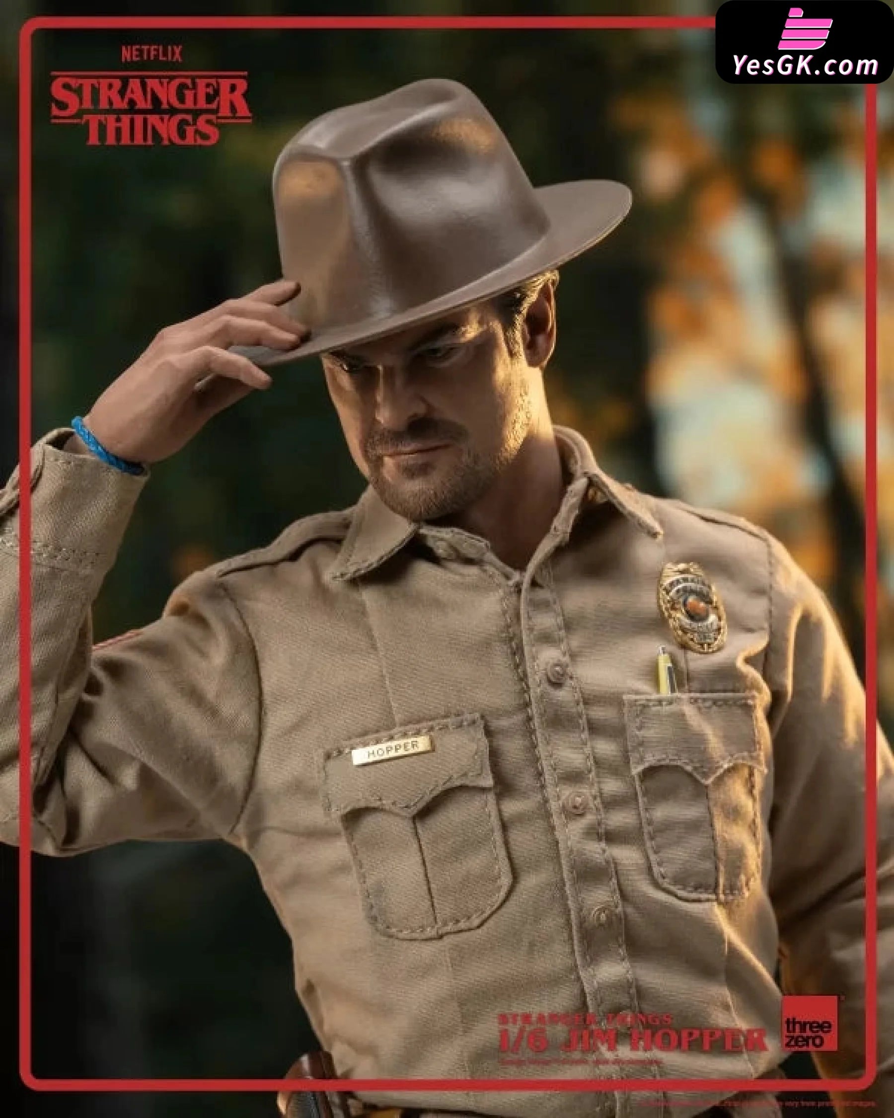 Amazon.com: threezero Stranger Things: Jim Hopper (Season 1