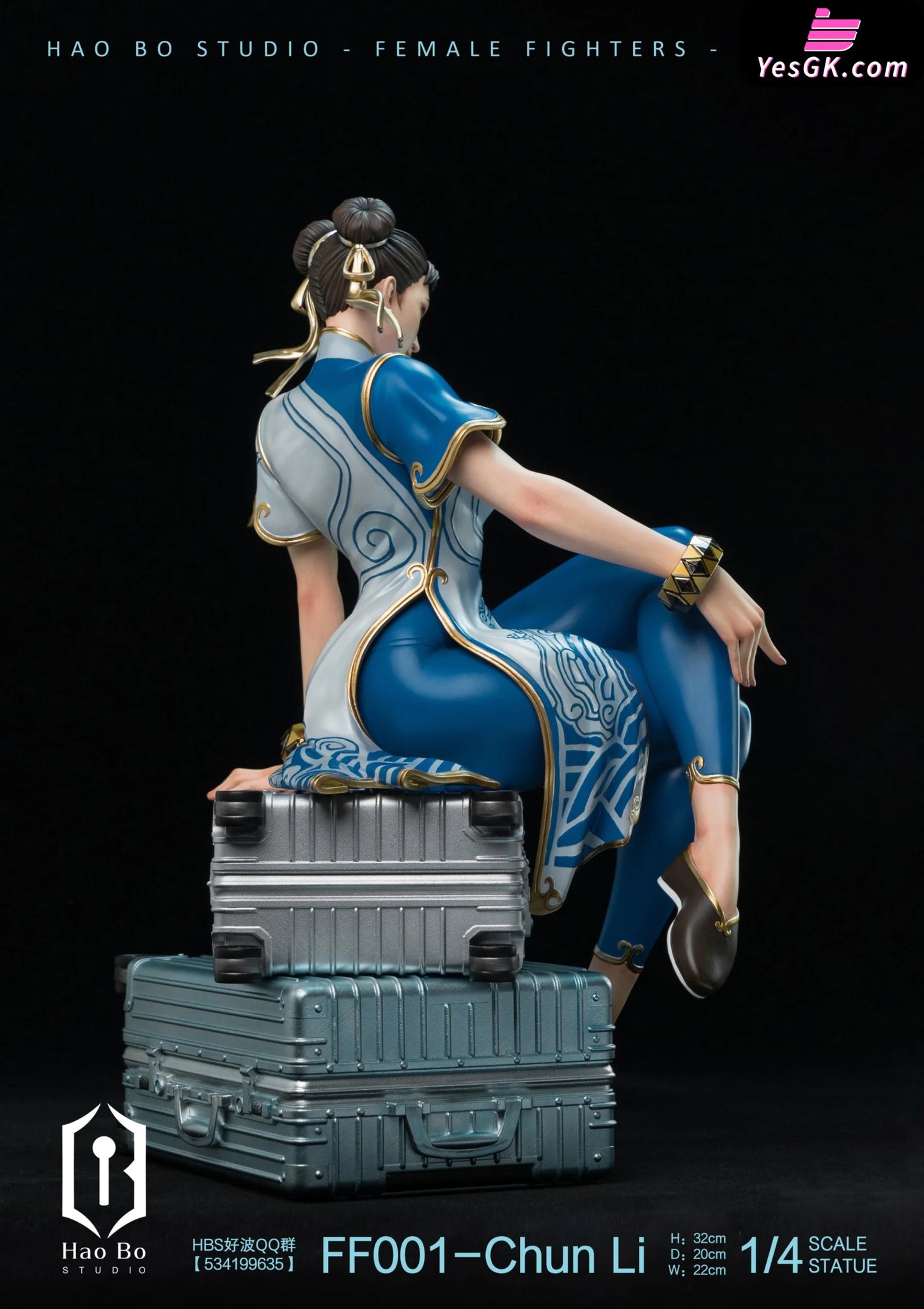 Street Fighter Ii: The World Warrior Chun-Li Resin Statue - Hao Bo Studio [Pre-Order] Other Animes