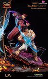 Street Fighter V Ryu Vs M.bison (Licensed) Resin Statue - Unique Art [Pre-Order]