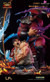 Street Fighter V Ryu Vs M.bison (Licensed) Resin Statue - Unique Art [Pre-Order]