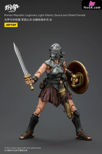 Strife Roman Republic Legionary Light Infantry Sword And Shield / Bow Arrow Female Jt00034 Jt00041