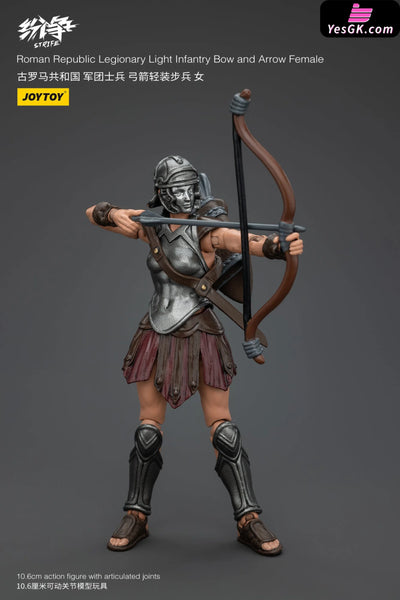 Strife Roman Republic Legionary Light Infantry Sword And Shield / Bow Arrow Female Jt00034 Jt00041
