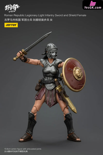 Strife Roman Republic Legionary Light Infantry Sword And Shield / Bow Arrow Female Jt00034 Jt00041
