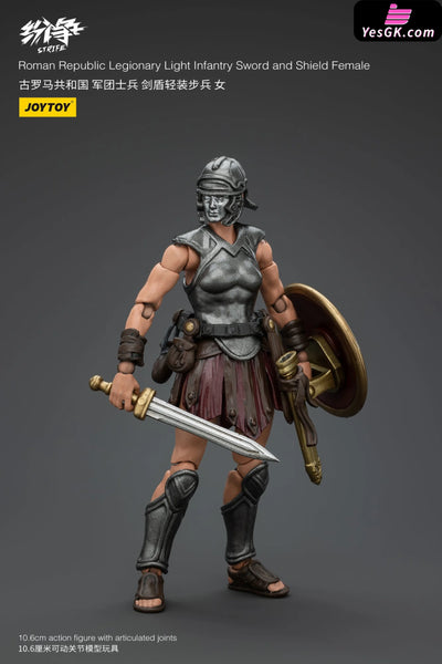Strife Roman Republic Legionary Light Infantry Sword And Shield / Bow Arrow Female Jt00034 Jt00041