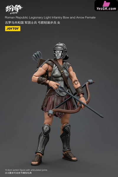 Strife Roman Republic Legionary Light Infantry Sword And Shield / Bow Arrow Female Jt00034 Jt00041