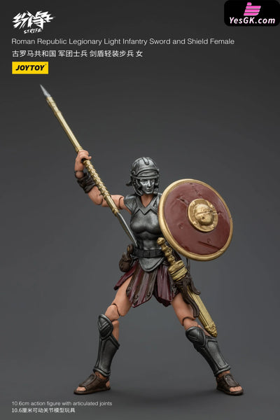 Strife Roman Republic Legionary Light Infantry Sword And Shield / Bow Arrow Female Jt00034 Jt00041