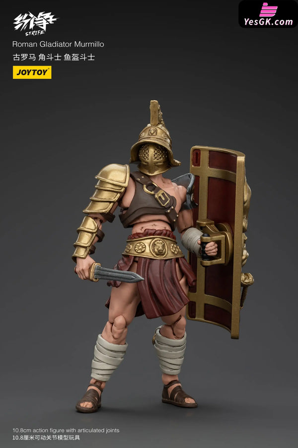 Strife Series Roman Gladiator Murmillo Griffon Scissor Giant Hoplomachus (Licensed) Action Figure -