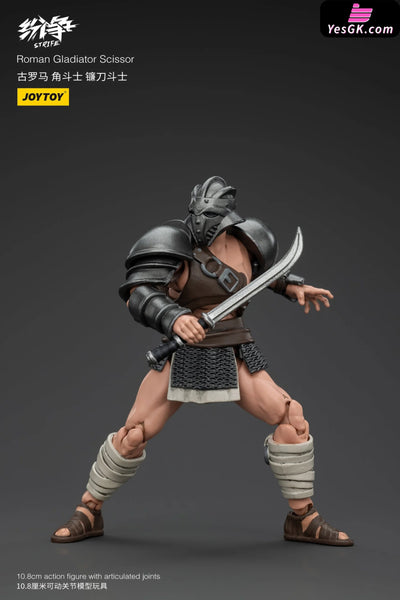 Strife Series Roman Gladiator Murmillo Griffon Scissor Giant Hoplomachus (Licensed) Action Figure -