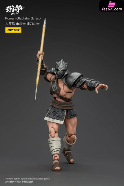 Strife Series Roman Gladiator Murmillo Griffon Scissor Giant Hoplomachus (Licensed) Action Figure -