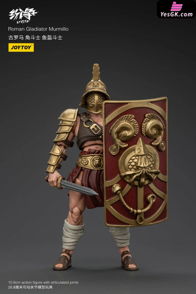 Strife Series Roman Gladiator Murmillo Griffon Scissor Giant Hoplomachus (Licensed) Action Figure -