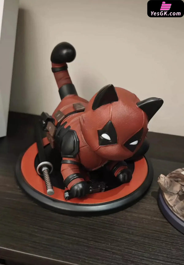 Super Hero Series Deadpool Kitty Resin Statue - Animal Universe Studio [In-Stock] Full Payment Other Animes