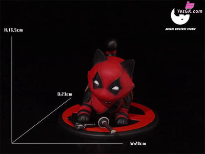Super Hero Series Deadpool Kitty Resin Statue - Animal Universe Studio [Pre-Order Closed] Other