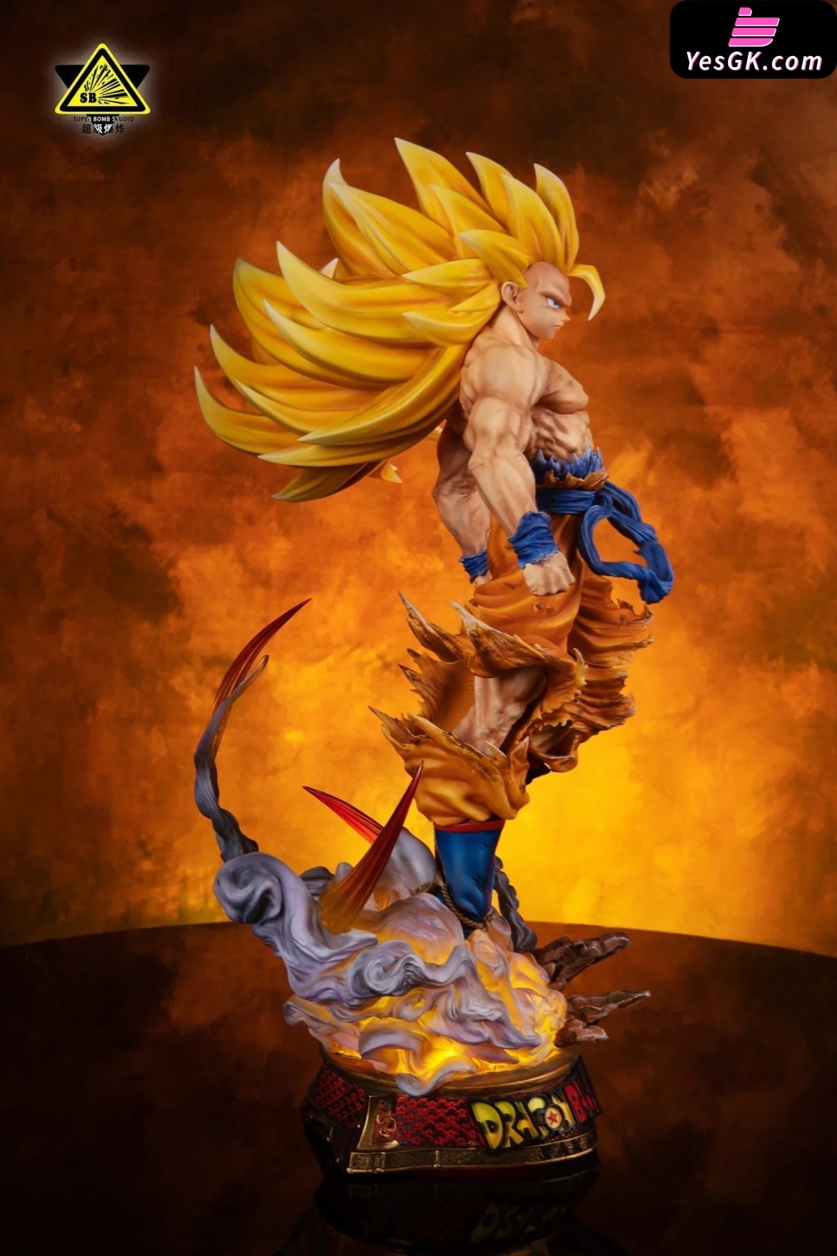 Super Saiyan 3 Son Goku Resin Statue - Bomb Studio [Pre-Order]