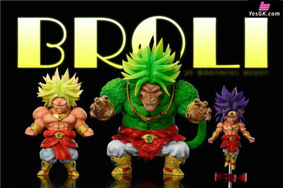 Super Saiyan Broly Purple Hair Resin Statue - League Studio [In Stock]