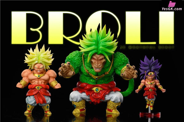 Super Saiyan Broly Purple Hair Resin Statue - League Studio [In Stock]