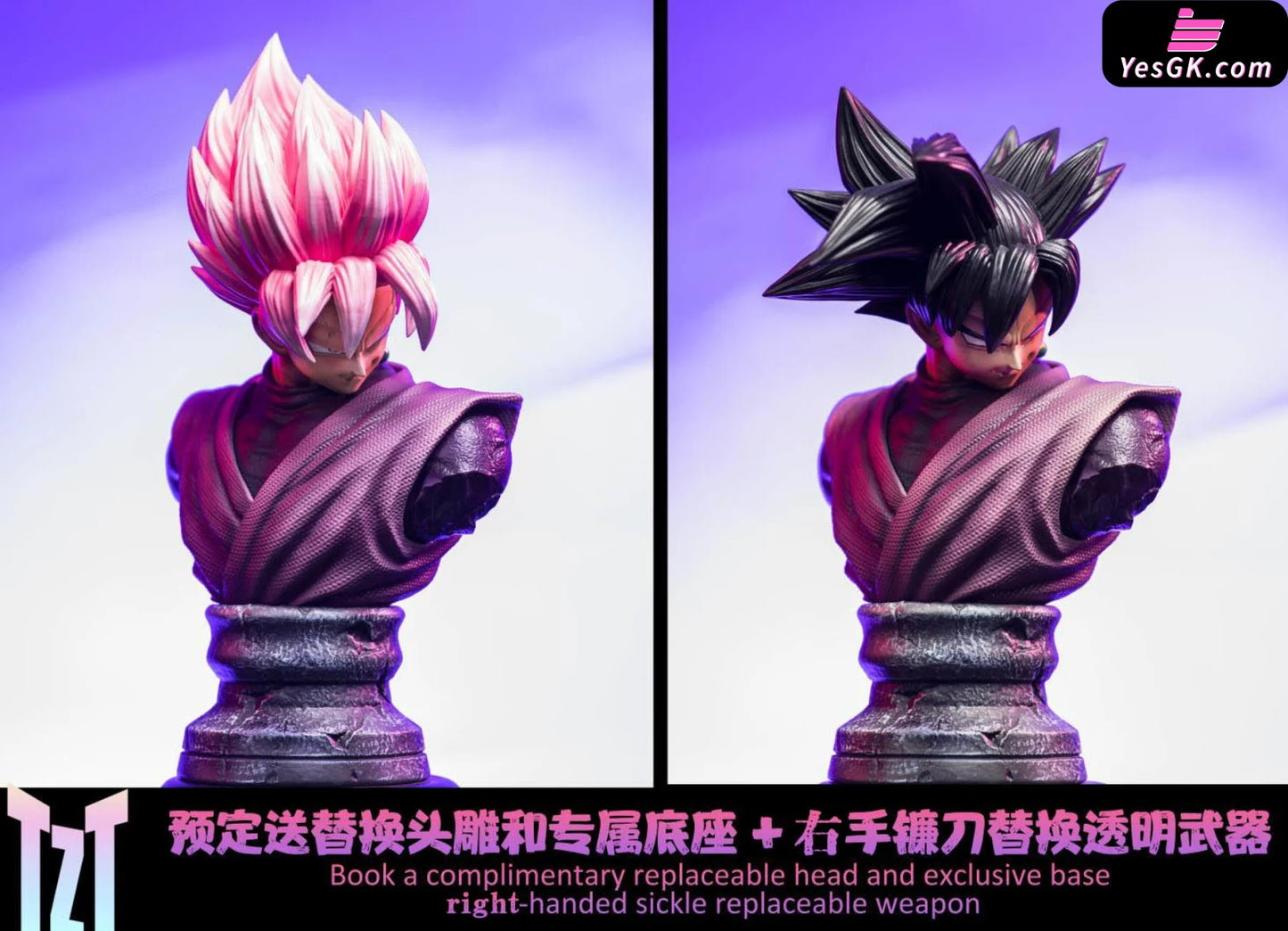 Super Saiyan Rose Goku Black Resin Statue - Tzt Studio [In Stock]