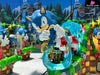 Super Sonic Speed Sonic Statue Wake Studio [In Stock] Others