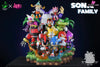 Super Sonico Sonic Family Statue - Joy Station Collectibles [Pre-Order] Others