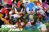 Super Sonico Sonic Family Statue - Joy Station Collectibles [Pre-Order] Others