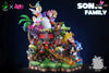 Super Sonico Sonic Family Statue - Joy Station Collectibles [Pre-Order] Others