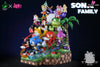 Super Sonico Sonic Family Statue - Joy Station Collectibles [Pre-Order] Others