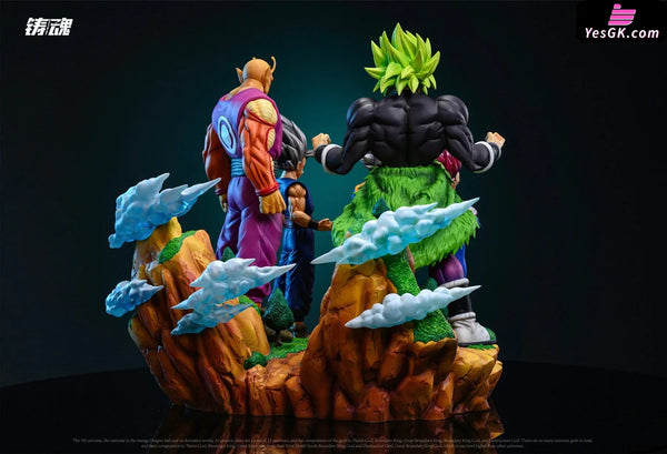 Super Warriors Of Universe 7 (Goku Vegeta Gohan Piccolo Broly) Gk Statue - Sculpting Soul Studio