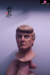 Superstar 1/6 CMS-01 Donald Trump action figure male head sculpture Painted Shoulder Version Headsculpt - Carving Man