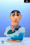 Surfing Shinchan Resin Statue - Roshan Studio [In Stock]