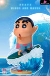 Surfing Shinchan Resin Statue - Roshan Studio [In Stock]