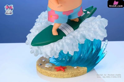 Surfing Shinchan Resin Statue - Roshan Studio [In Stock]