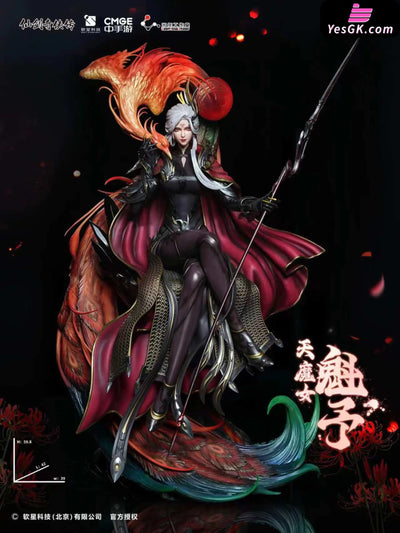 Sword and Fairy Demoness Kuiyu 1/4 Statue (Licensed) - Light Year Studio [In-Stock] - Full Payment - Chinese Style