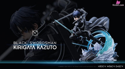 Sword Art Online Black Swordsman Kirito GK Statue - X Studio [Pre-Order] Others