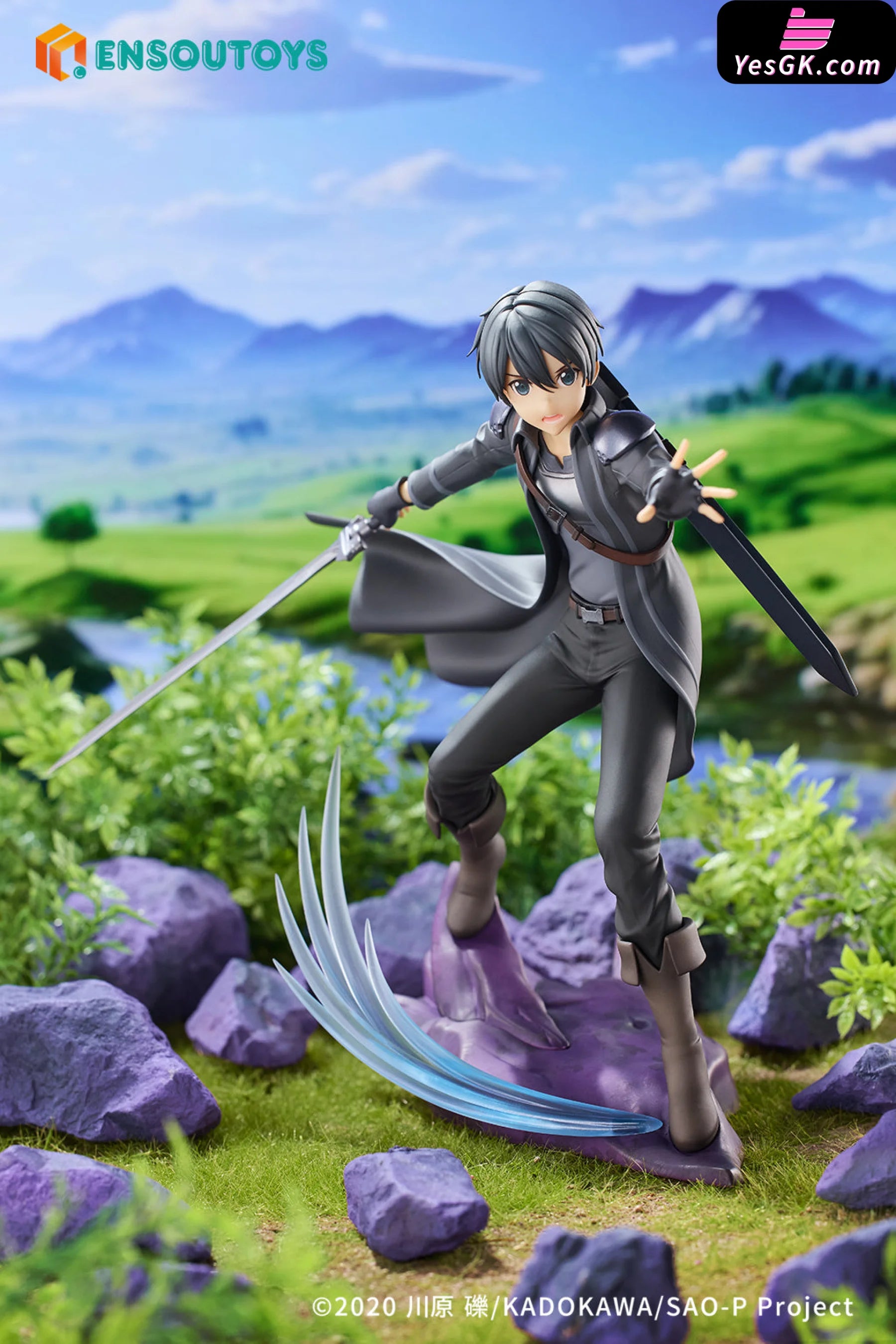 Sword Art Online Progressive: Scherzo Of Deep Night Kirito Asuna (Licensed) Statue - Ensoutoys