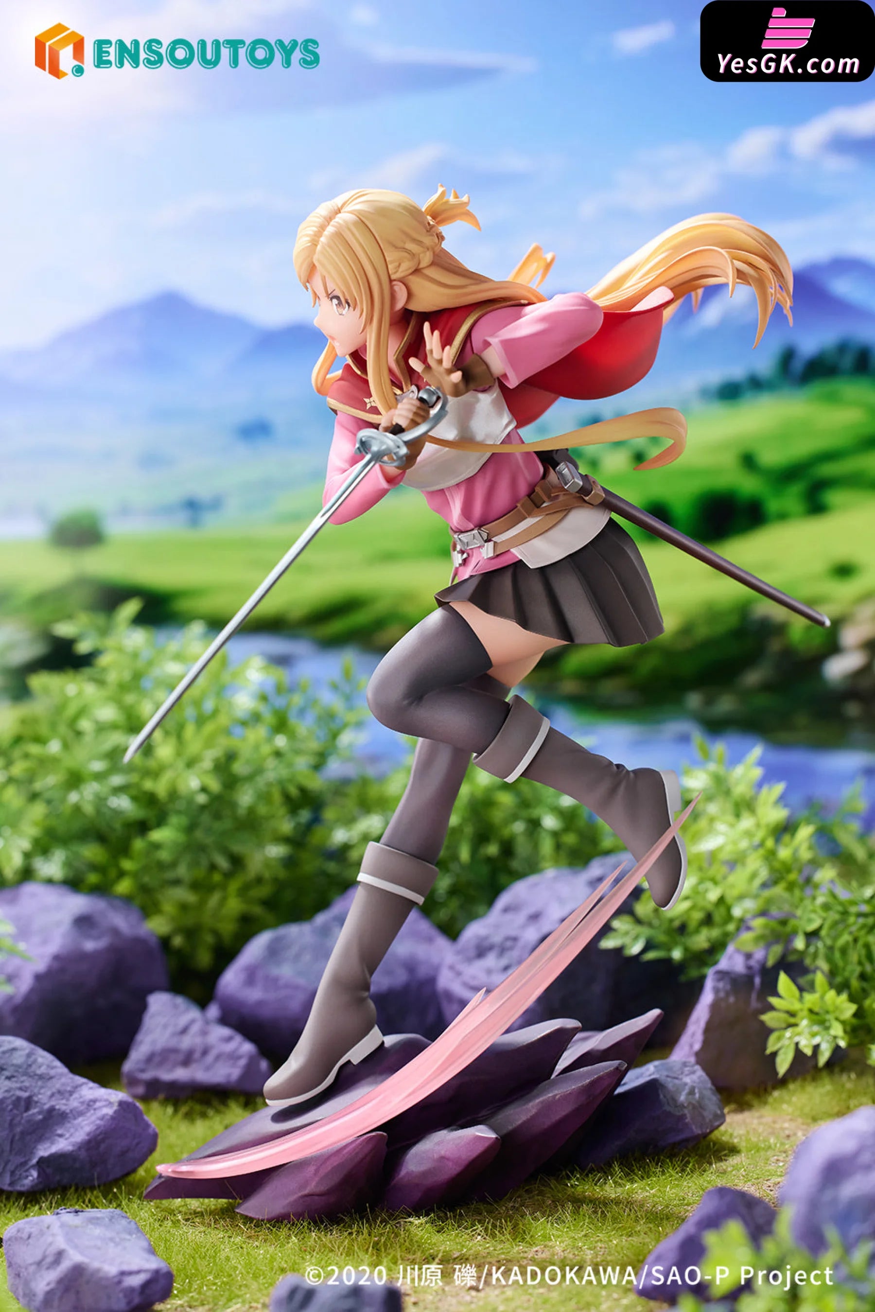 Sword Art Online Progressive: Scherzo Of Deep Night Kirito Asuna (Licensed) Statue - Ensoutoys