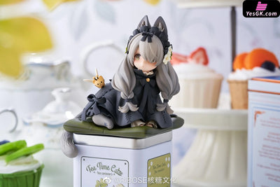 Tea Party Cat Series Li Hua Cat & British Shorthair Cat & Cow Cat Figure - RIBOSE [In-Stock] - Full Payment / British