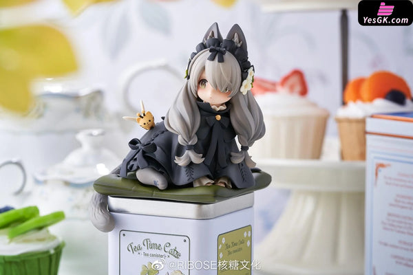 Tea Party Cat Series Li Hua Cat & British Shorthair Cat & Cow Cat Figure - RIBOSE [In-Stock] - Full Payment / British